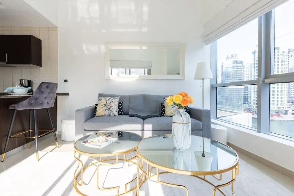 Дубай: 1BR Tranquil Space With Incredible Marina Views!