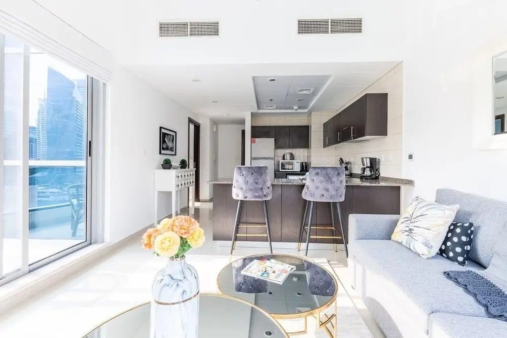 Дубай: 1BR Tranquil Space With Incredible Marina Views!