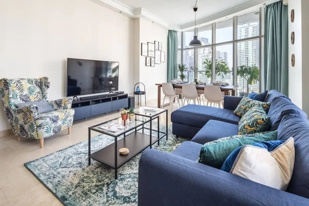 Дубай: Modern + Premium 2BR With Full Dubai Marina Views!
