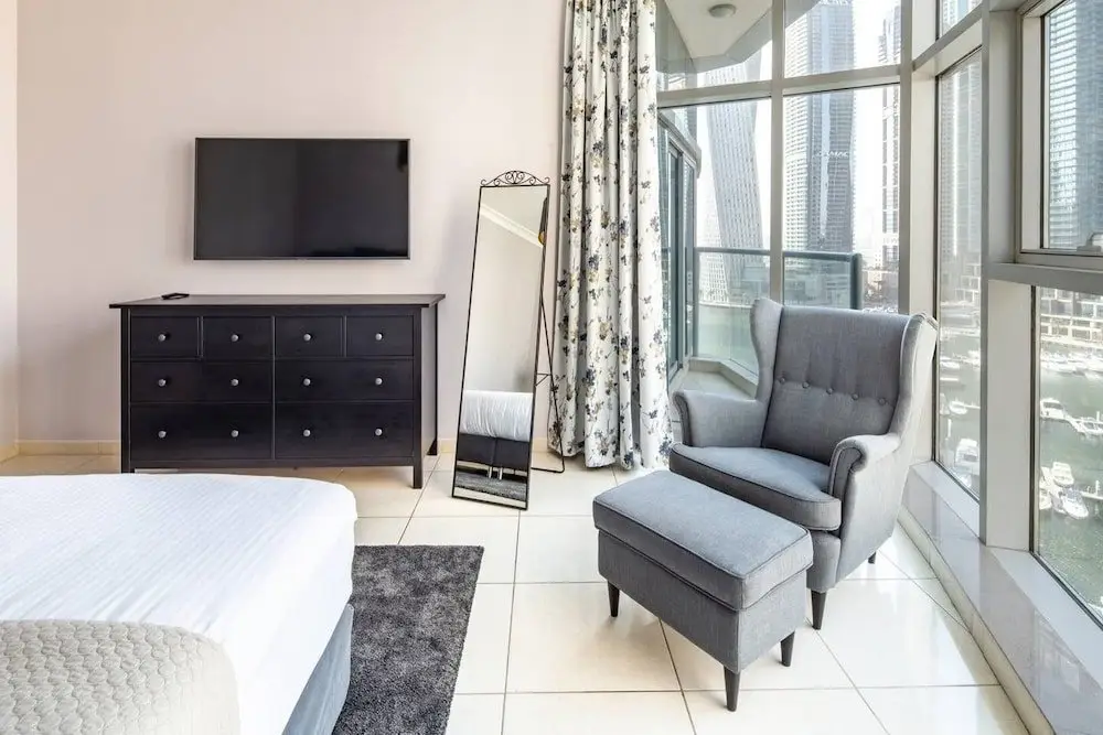 Дубай: Modern + Premium 2BR With Full Dubai Marina Views!