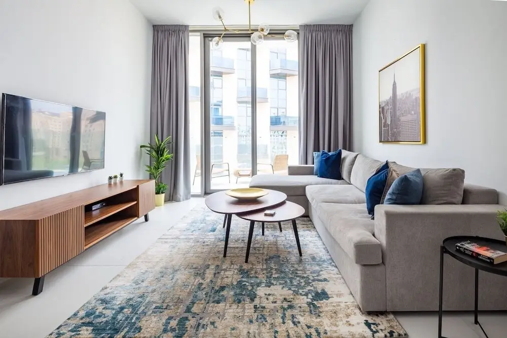 Trendy & Capacious 1BR Apartment in The Palm — фото 1