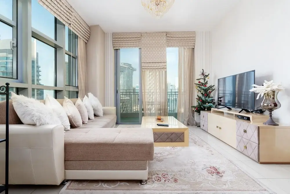 Дубай: Lux BnB Stand Point -Burj Views