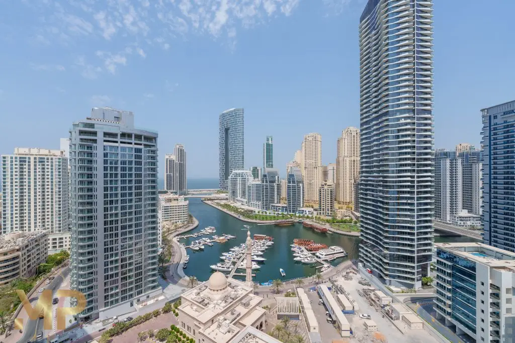 Дубай: Апартаменты 1 Bedroom with Panoramic Marina views
