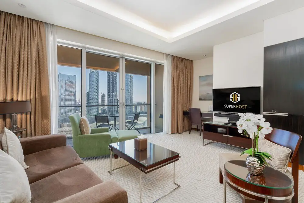 Дубай: Апартаменты Address Dubai Mall Luxury 1 Bed Dubai Downtown
