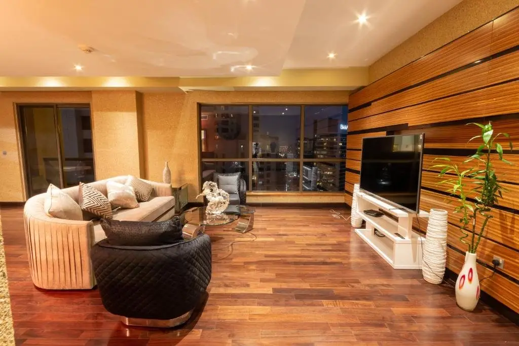 Дубай: Elan suites 5 bedrooms penthouse with panoramic sea views