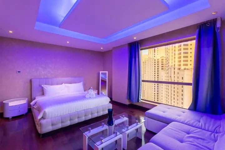 Дубай: Elan suites 5 bedrooms penthouse with panoramic sea views