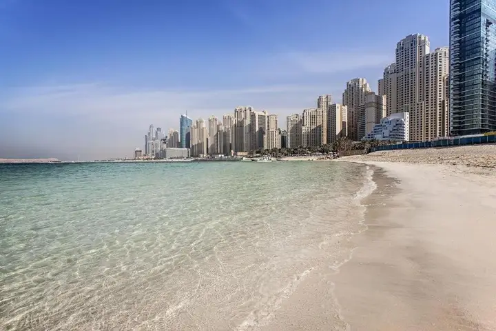 Дубай: Elan suites luxury 6BR sky villa in JBR beach with private pool terrace