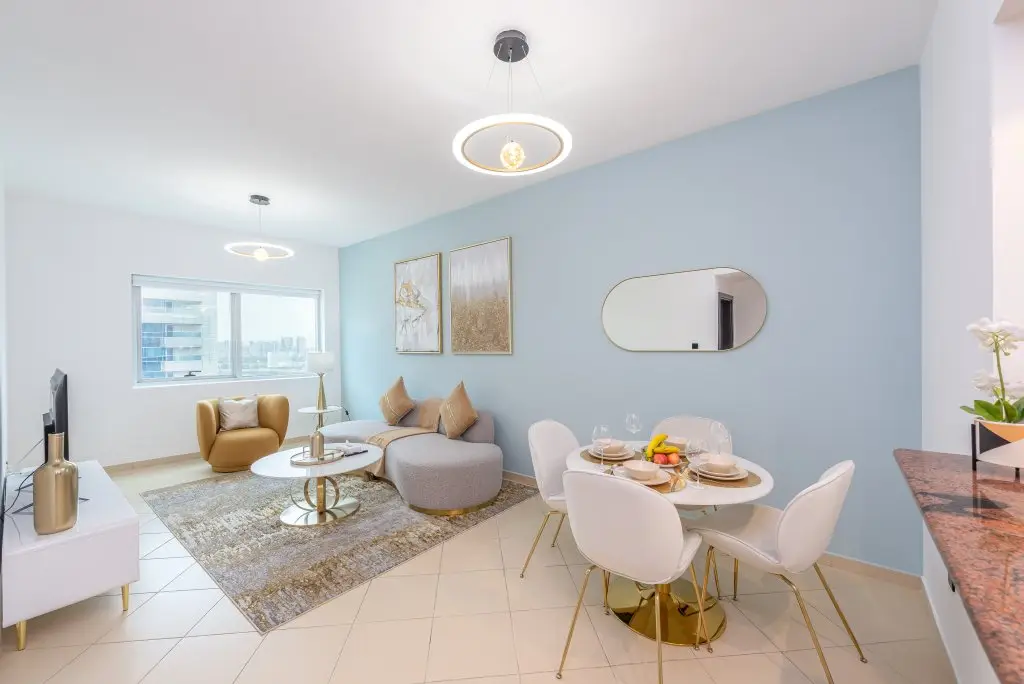 Дубай: Апартаменты Marco Polo - Splendid 1BR Apt with Marina View & Close to Metro