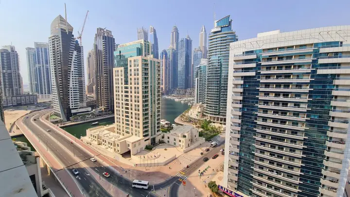Дубай: Апартаменты Marco Polo - Splendid 1BR Apt with Marina View & Close to Metro