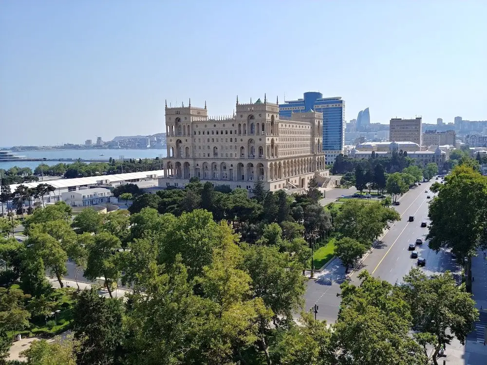 Баку: Apartment with Caspian Sea and F1 view