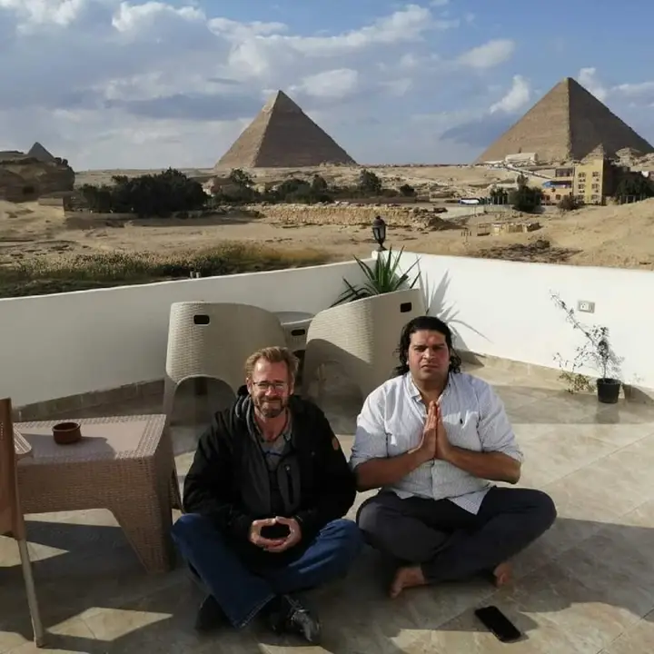 Гиза: Great view guest house