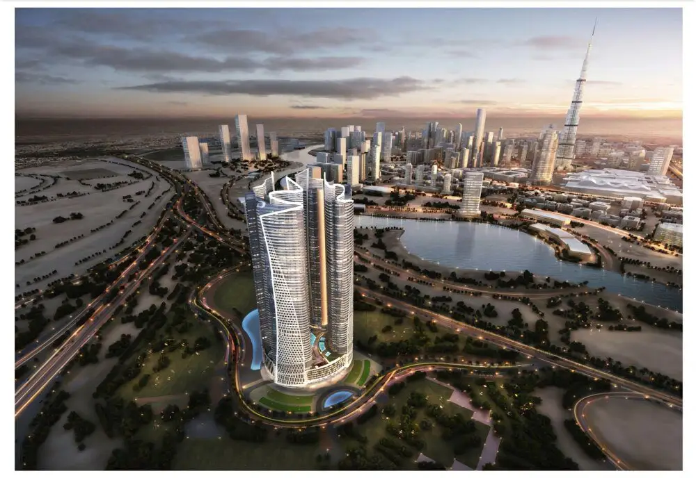 Дубай: Luton Vacation Damac Paramount Tower