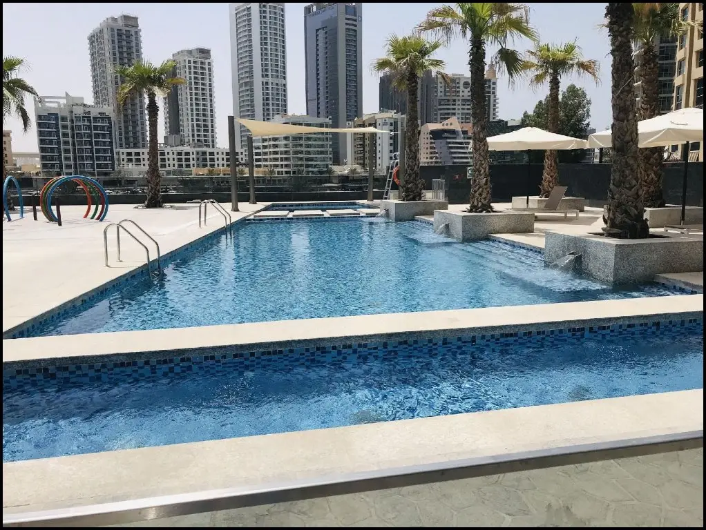Дубай: Pelican Stay - Full Marina and Pool View