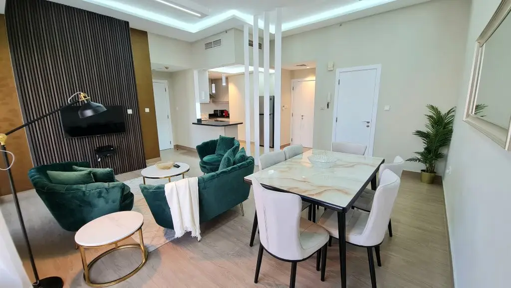 Дубай: Апартаменты Marco Polo - High-rise 1BR Apt with Amazing Marina Views