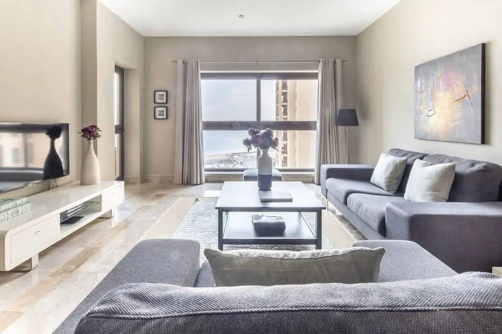 Дубай: Luxury 2BR Apt Beach Club Full Sea View