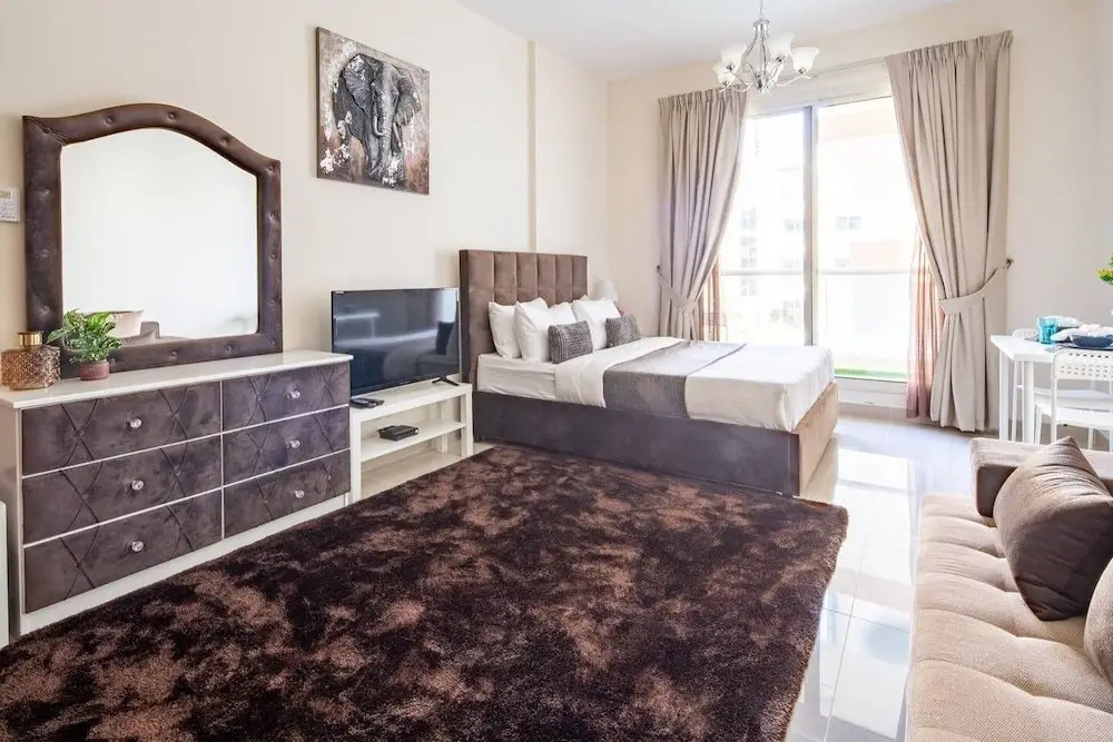 Дубай: Studio Apartment in JVC - Live a Life Shrouded In Luxury