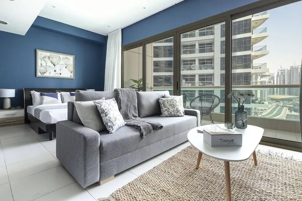Дубай: Enticing Studio in Dubai Marina - Next to Beach!