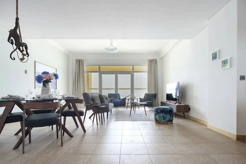 Дубай: Sleek And Elegant 1BR on The Palm!