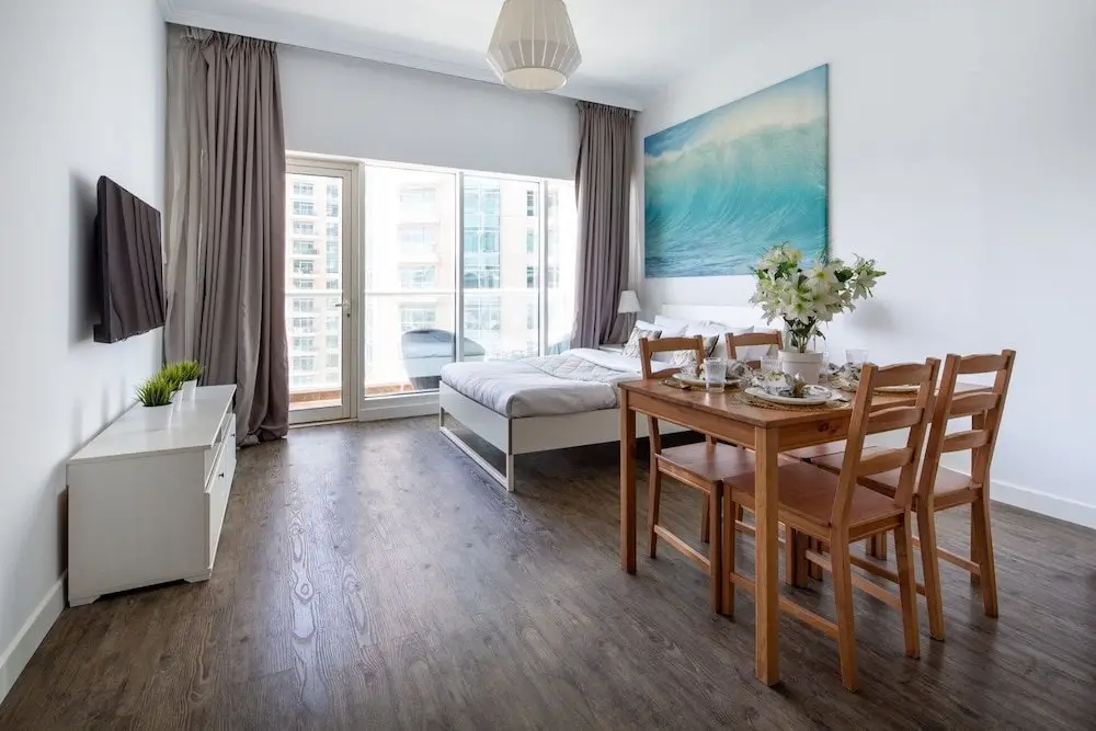 Rustic And Vibrant Studio Apartment In Downtown Dubai — фото 1