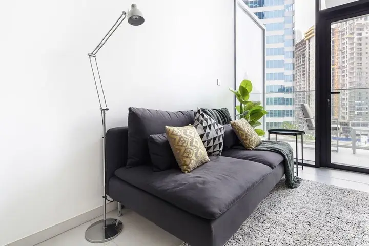 Дубай: Modern & Adorable Studio w/ Spectacular Burj Khalifa Views!