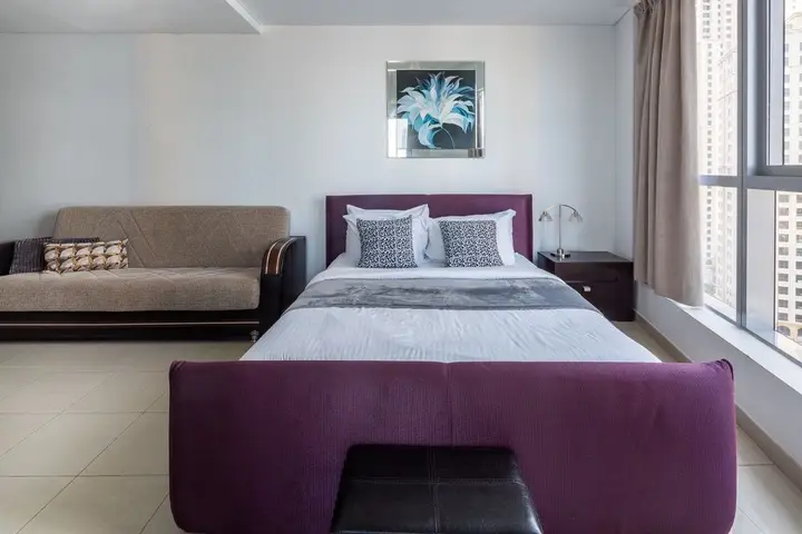 Дубай: Modern Studio w/ Incredible Marina Views!