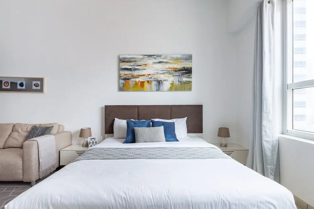 Дубай: Light and Modern Studio in Jlt! Sleeps 3!
