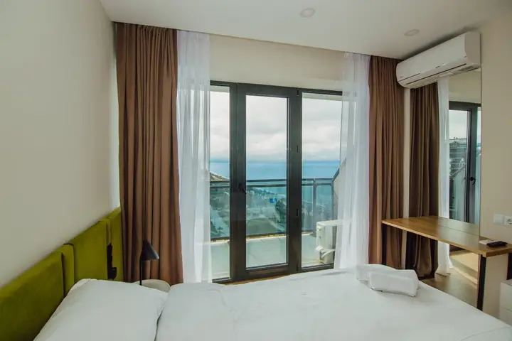 Батуми: Апартаменты VIP Beach Front Sea View Studio
