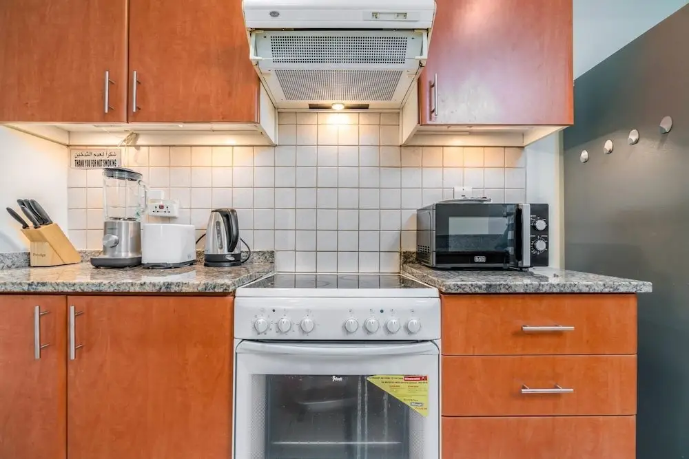 Дубай: Luxe 1BD Sleeps 4 Parking Pool Gym