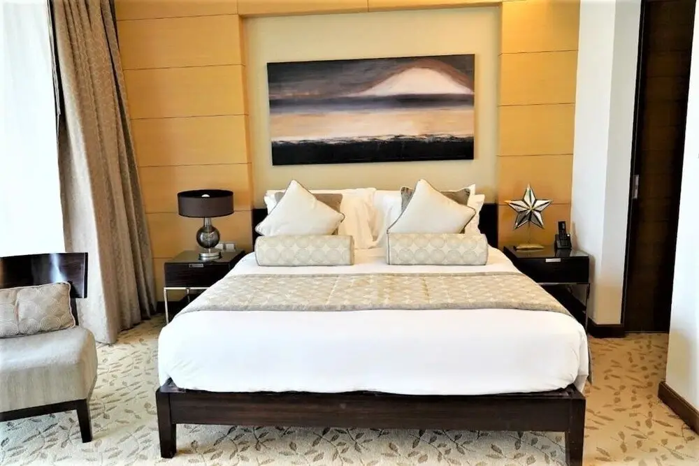 Дубай: SuperHost - Elegant Studio with Close Up Burj Khalifa View I Address Dubai Mall