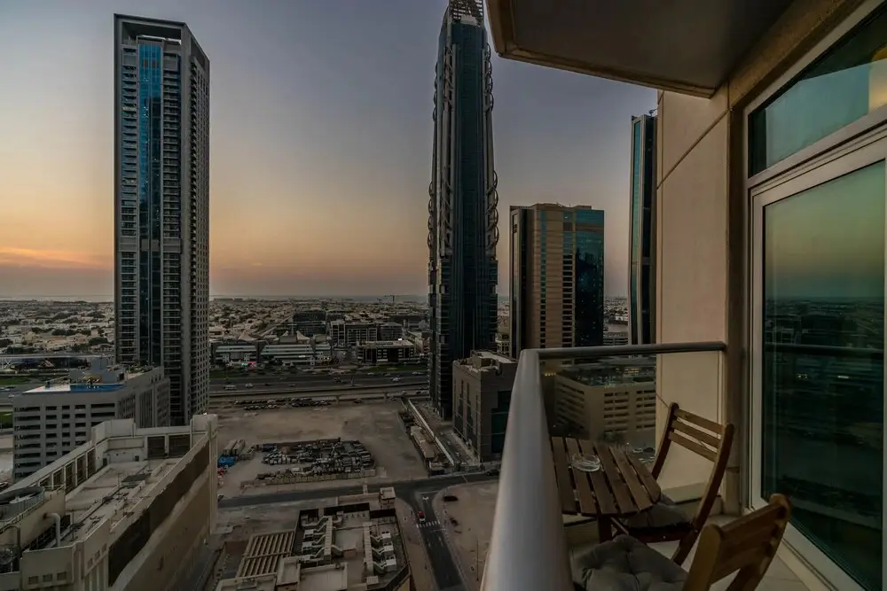 Дубай: Lux Bnb The Lofts - BLVD & Sea Views