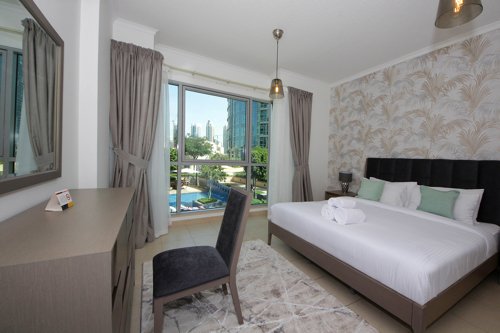 Дубай: Large  3Bedroom+Maid In Residence 8  - 401