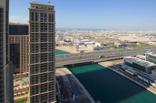 Дубай: Luxuary One Bedroom in Habtoor City