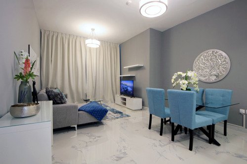 Дубай: Luxuary One Bedroom in Habtoor City