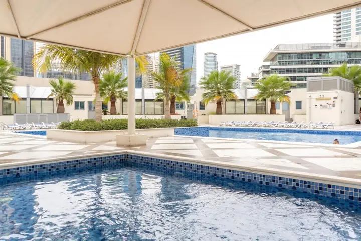 Дубай: Comfortable studio with great view in Bay Central!