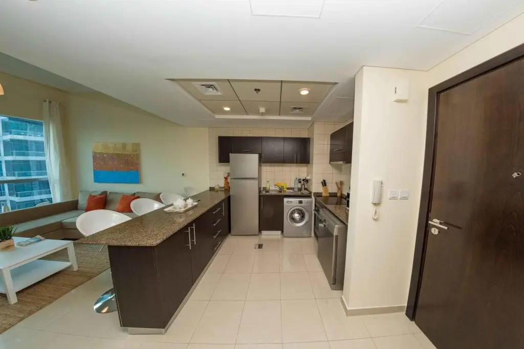 Дубай: Incredible apartment at the top of Dubai Marina