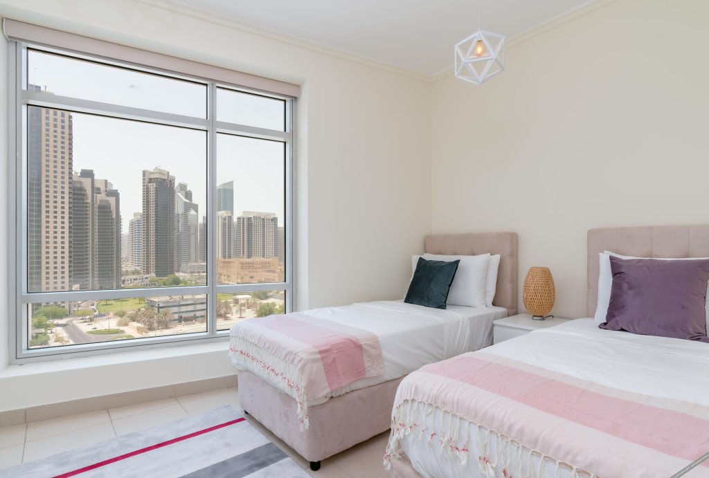Дубай: Lux BnB 2BD Amazing Burj View