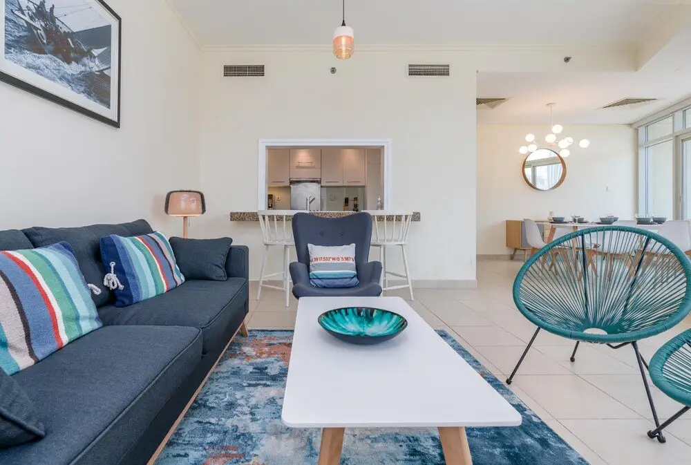 Дубай: Lux BnB 2BD Amazing Burj View