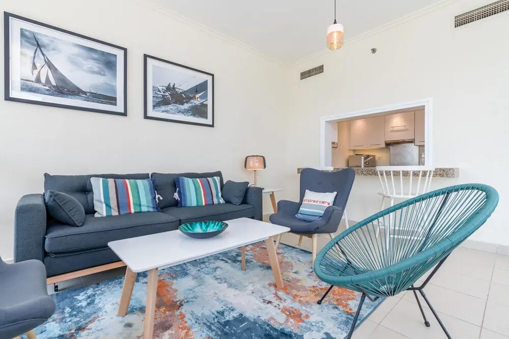 Дубай: Lux BnB 2BD Amazing Burj View