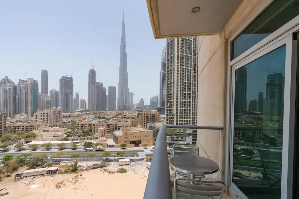 Дубай: Lux BnB 2BD Amazing Burj View