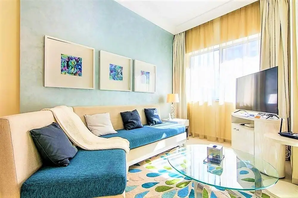 Дубай: Luxurious 1bedroom in Damac Maison Signature