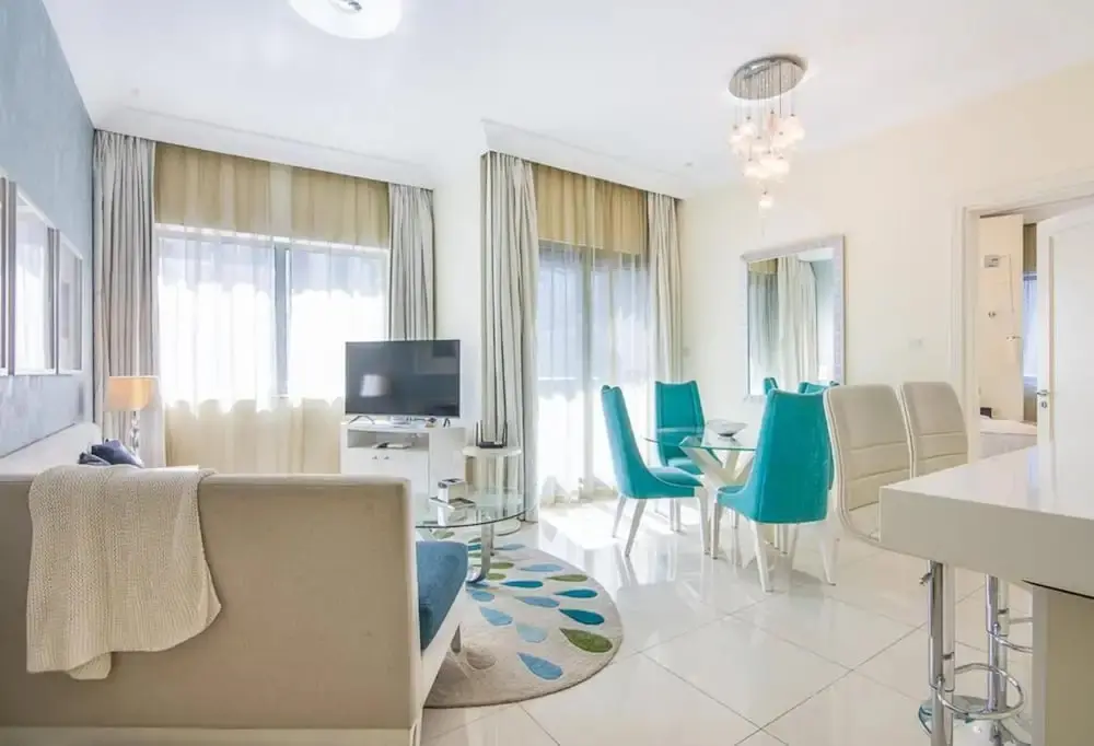Дубай: Luxurious 1bedroom in Damac Maison Signature