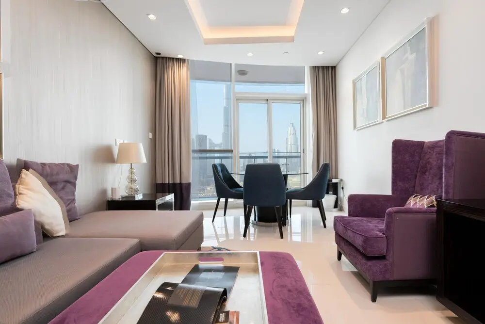 Дубай: SuperHost- Stunning Burj View 2BR in Downtown Dubai
