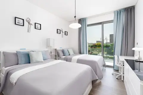 SuperHost - Dazzling Apartment With Balcony In Sobha Hartland — фото 1