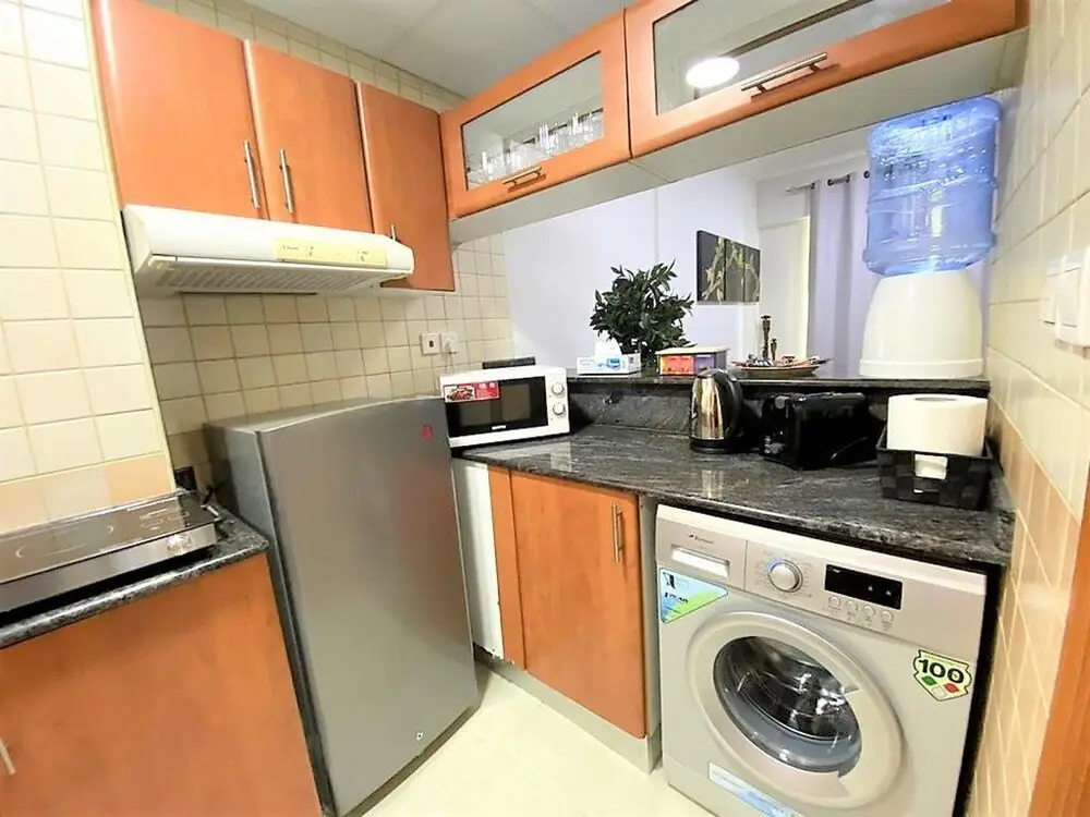 Дубай: Gorgeous 1bedroom with balcony in Dubai marina