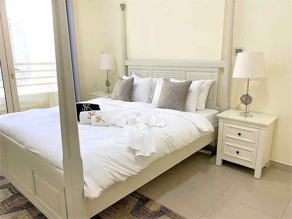 Дубай: Gorgeous 1bedroom with balcony in Dubai marina