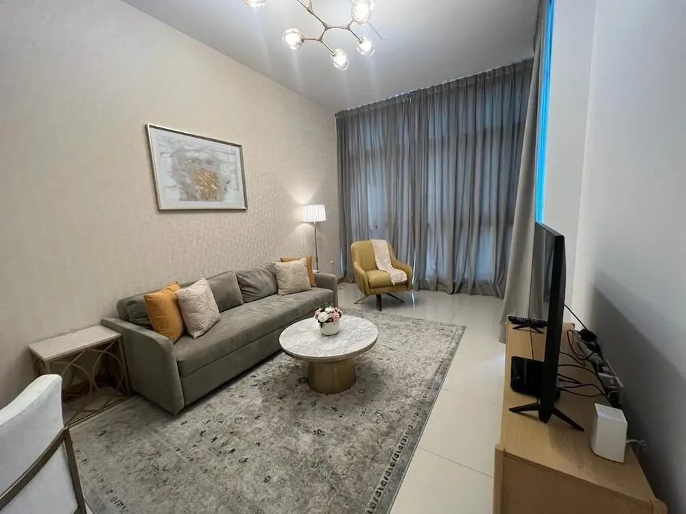 Дубай: 1B-Iris Blue-603 by bnbme homes
