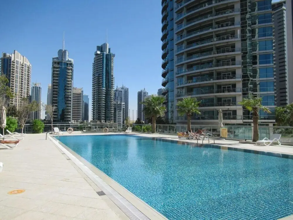 Дубай: DHLA - Modern 2BR balcony in Marina