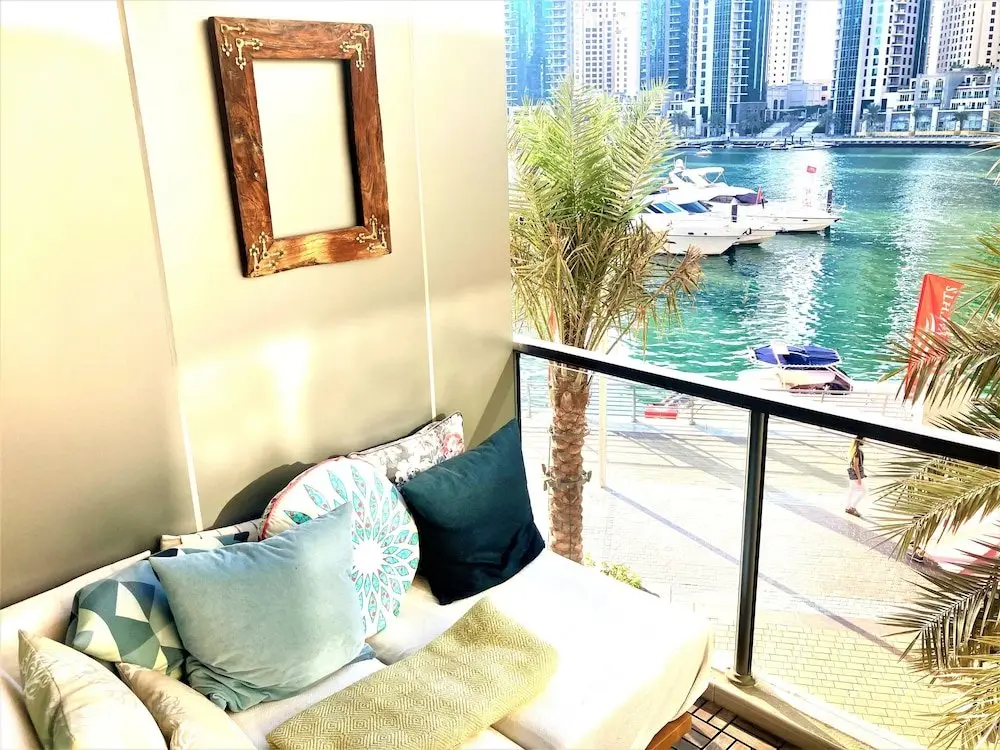 Дубай: Stunning 2bedroom Balcony Dubai Marina