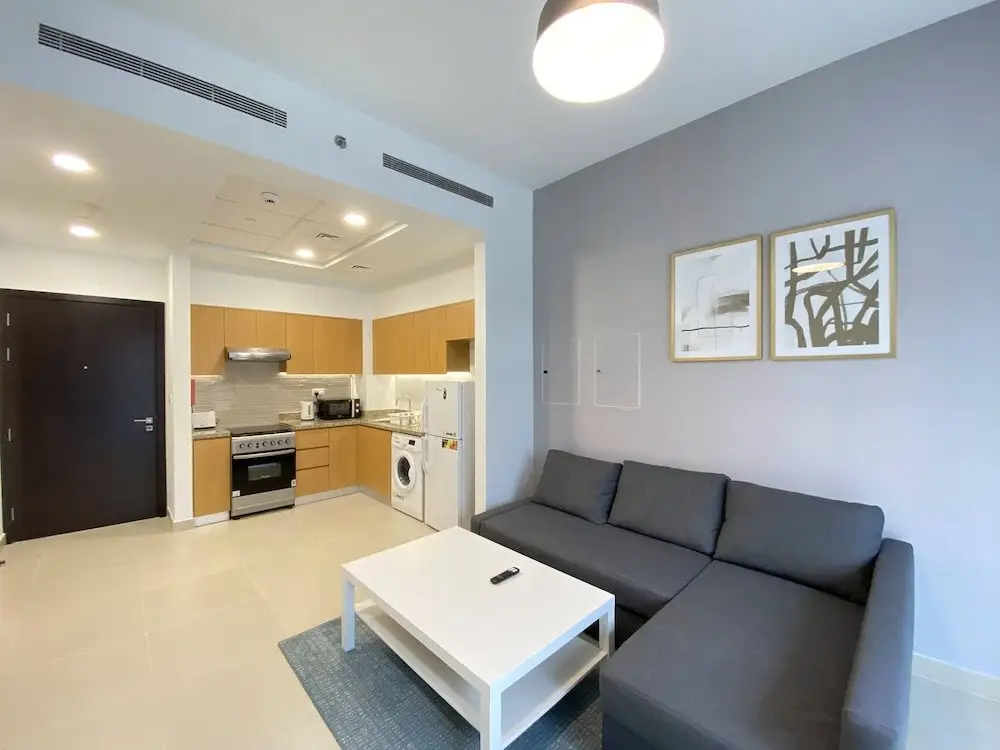Дубай: Lux BnB Bellevue Tower City  View