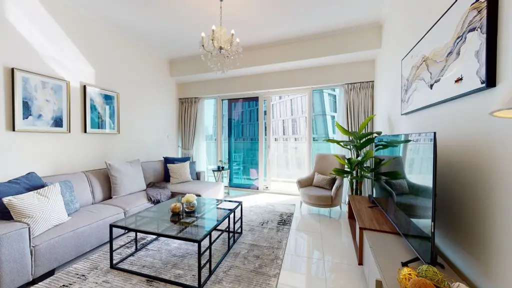 Дубай: Апартаменты SuperHost - Stylish Apartment With Full Marina Views